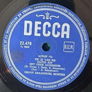 Decca 22.478, Groot Draaiorgel Mortier